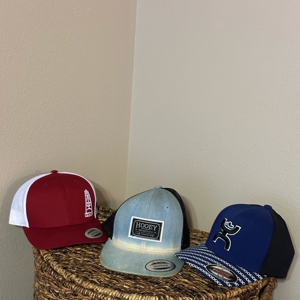 3 hooey caps 🧢 Bundle